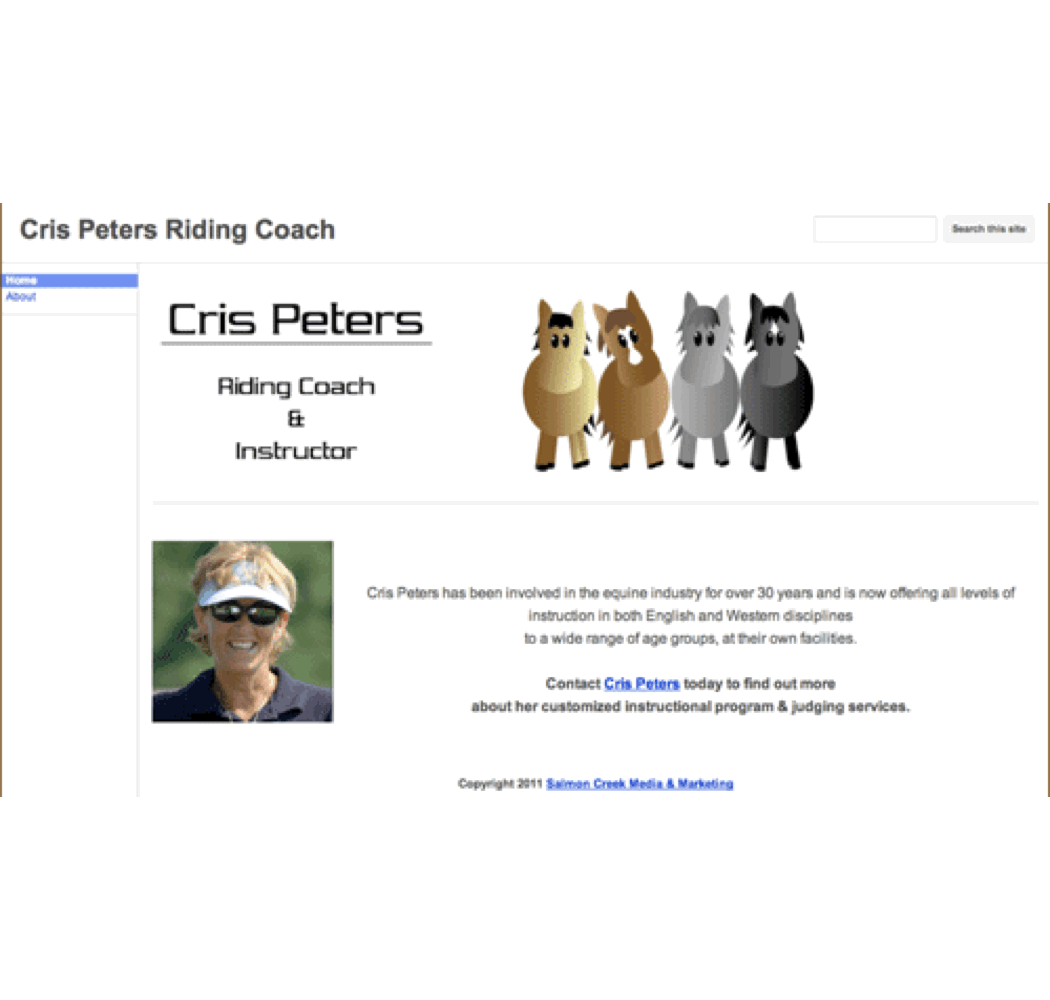 Cris Peters Riding Coach & Instructor