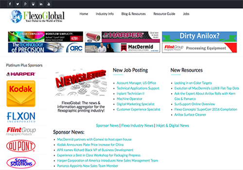 FlexoGlobal Web Site FlexoGlobal Web Site