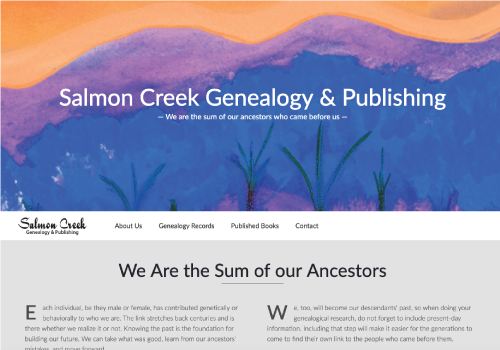 Salmon Creek Genealogy & Publishing